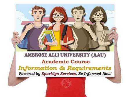 AAU Courses Offered - Ambrose Alli University
