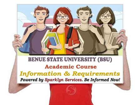 BSU Courses Offered - Benue State University