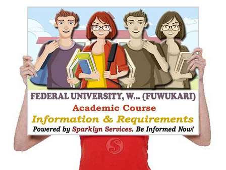 FUWUKARI Courses Offered - Federal University, Wukari